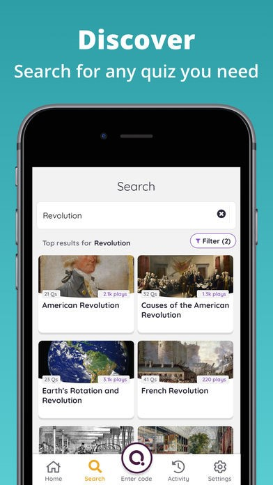 screenshot of Quizizz for Work